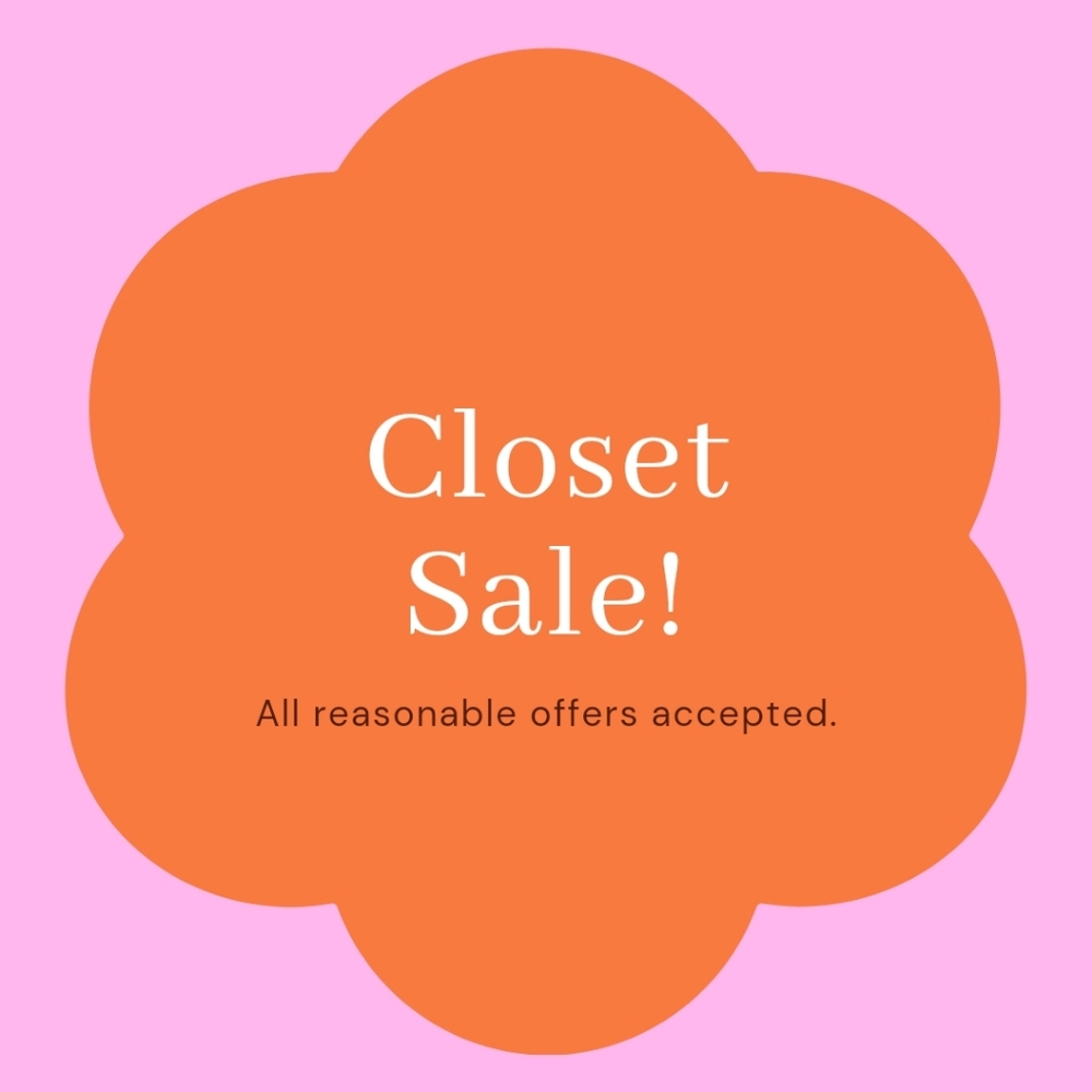 Closet Sale!